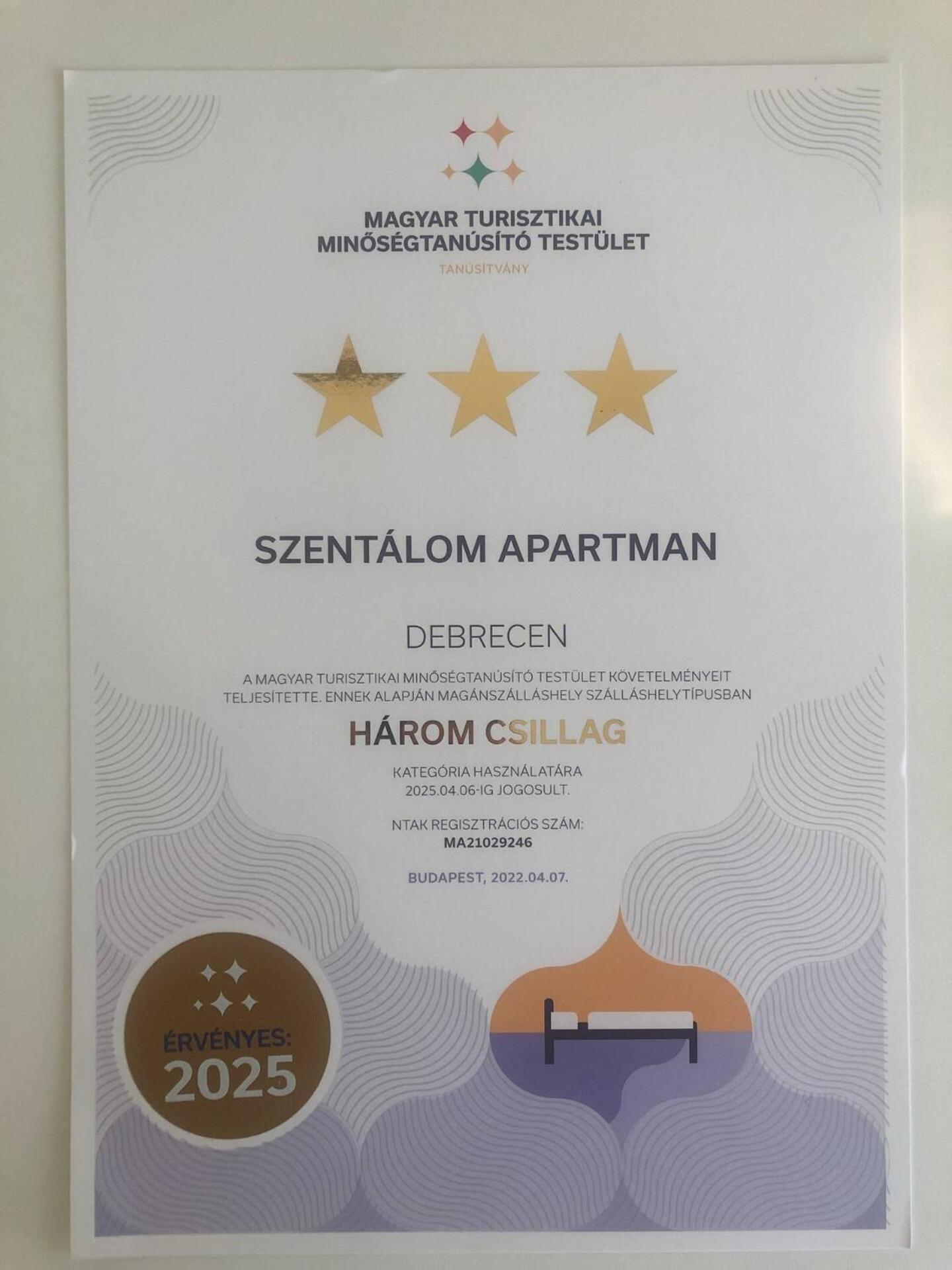 Szentalom Apartman Debreţin Exterior foto
